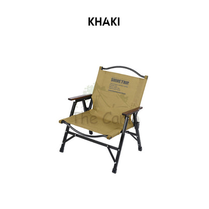 Shinetrip 05 Series Detachable Kermit Chair Tactical Back Support Heavy Duty Outdoor Camping Portable Black Khaki