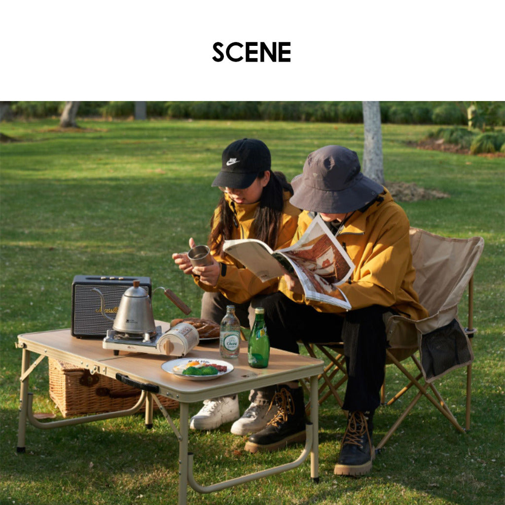 Mobi Garden Foldable Double Chair Love Seat Camping Moon Chair Folding Hiking Tent Nail Peg Flysheet Table NX22665051