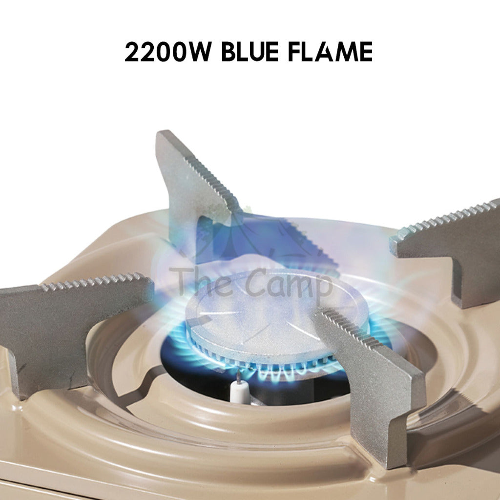 Mobi Garden Mini Cassette Gas Stove 2.2KW Portable Cartridge Burner Furnace Outdoor Camping Picnic Cookware NX23687003