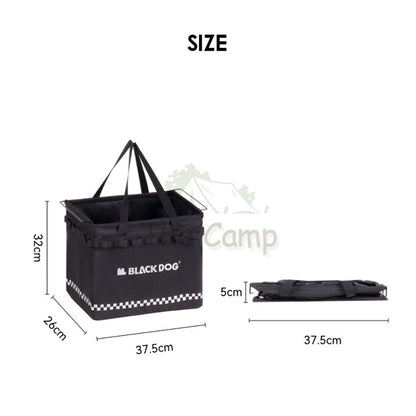 Blackdog Foldable 31L Storage Bag Camping Basket Outdoor Equipment Stove Gas Organizer Cookware CBD2300SN022