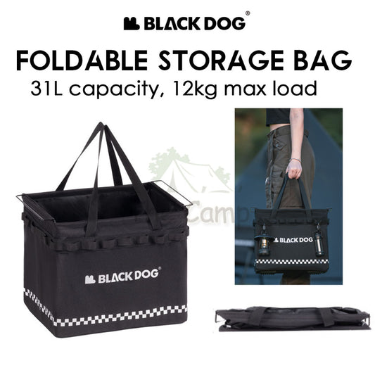 Blackdog Foldable 31L Storage Bag Camping Basket Outdoor Equipment Stove Gas Organizer Cookware CBD2300SN022