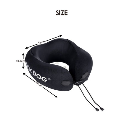 Blackdog Travel Pillow With Hood Eye Mask Camping Outdoor Snail U Shaped Pillow Memory Foam Travelling CBD2300WS011