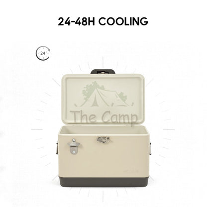 Naturehike Portable LS Cooler Box Retro Ice Box Camping Outdoor Picnic Refrigerator 24 48 hours 29L 51L CNH22CJ10001