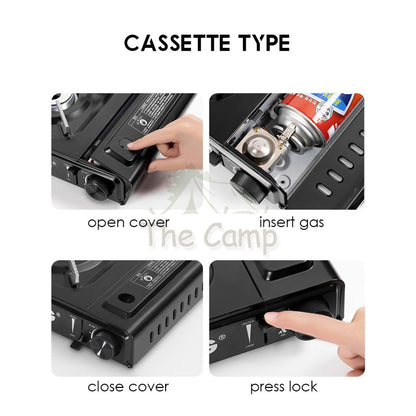 Blackdog Cassette Gas Stove Mini 3100W / 3500W Overpressure Protection Grill Steamboat CBD2300CW013 CBD2300012