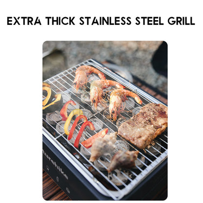 Naturehike Disposable BBQ Grill Stove Set Charcoal BBQ Kit Rack Reusable 2-3 Times Camping Outdoor CNK2300CW012