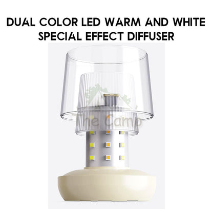 Atmosphere Lamp Built In Roller Fairy Light Fast Pull Bulb Ball String 10m Outdoor Camping Decoration Xmas