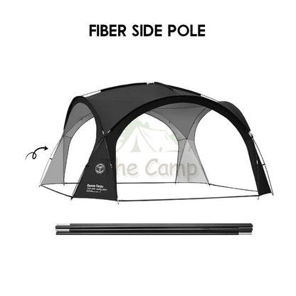 Shinetrip Dome Shelter Pole Accessories Fiber Top Pole or Side Pole