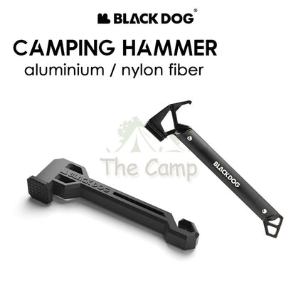 BlackDog Camping Hammer Outdoor Multi-Function Tool Tent Cast Iron Steel Nail Equipment Bag Peg BD-LYC002 CBD2450PJ012