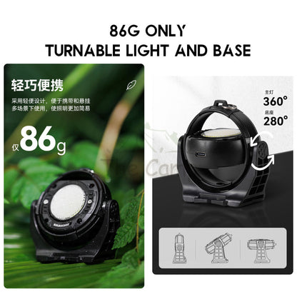 Blackdog Multipurpose Mini Light LED Head Lamp Lighter Lantern Spotlight Flashlight Atmosphere Tripod CBD2450ZM012