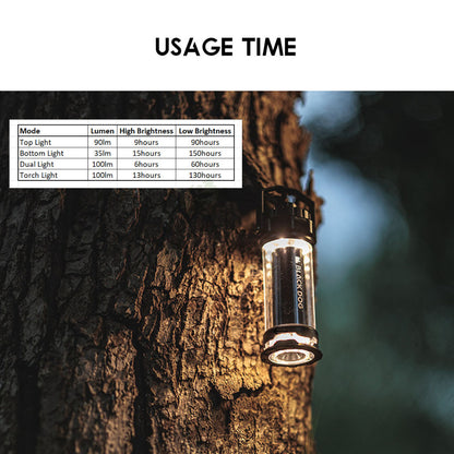 Blackdog Starfire Camping Light LED Lantern 4 Mode Flashlight Atmosphere Ambient Lamp CARGO CONTAINER CBD2300DQ010