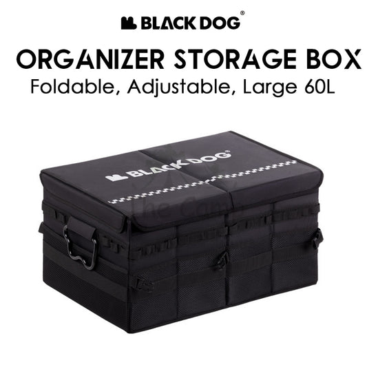 Blackdog Organizer Storage Box 60L Bag Outdoor Camping Foldable Adjustable Compartment Size Large Capacity CBD2300SN020