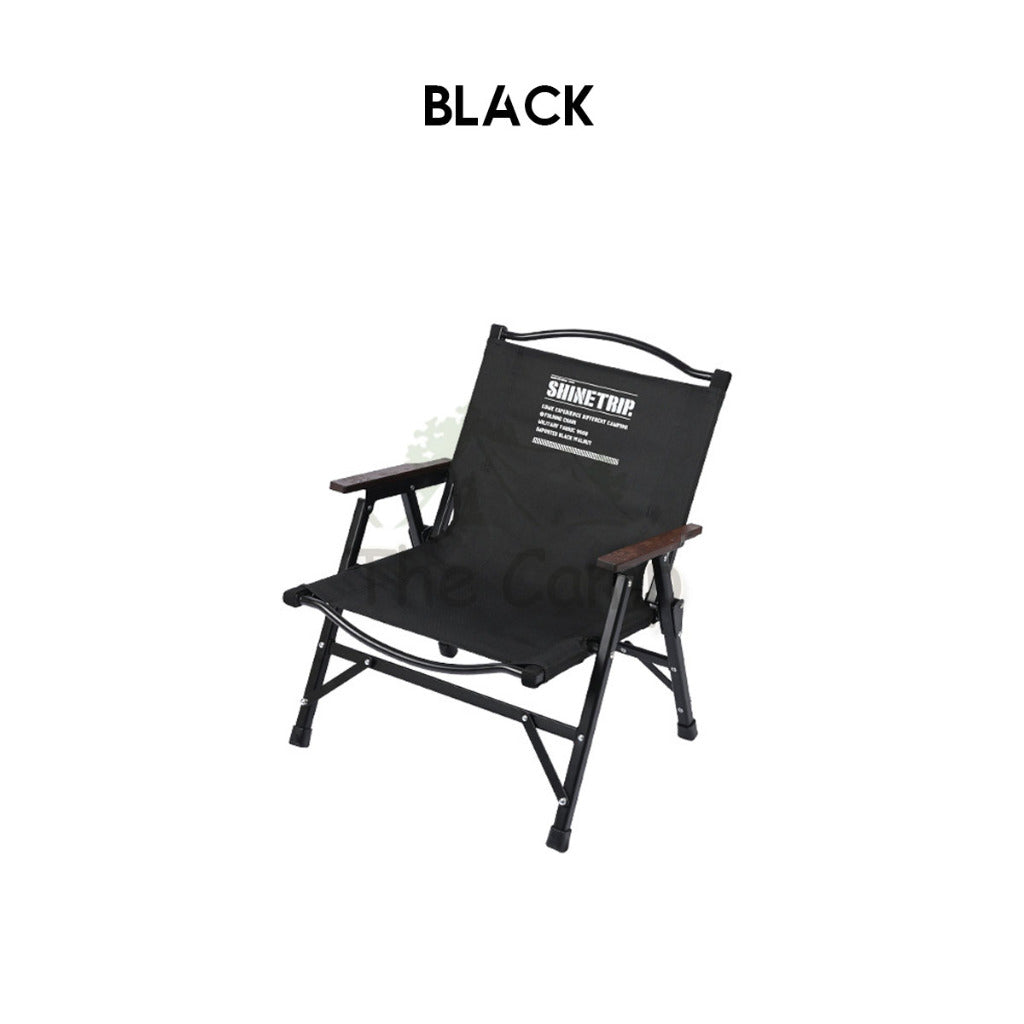 Shinetrip 05 Series Detachable Kermit Chair Tactical Back Support Heavy Duty Outdoor Camping Portable Black Khaki