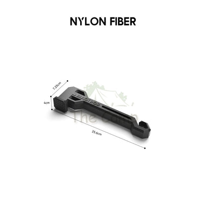 BlackDog Camping Hammer Outdoor Multi-Function Tool Tent Cast Iron Steel Nail Equipment Bag Peg BD-LYC002 CBD2450PJ012