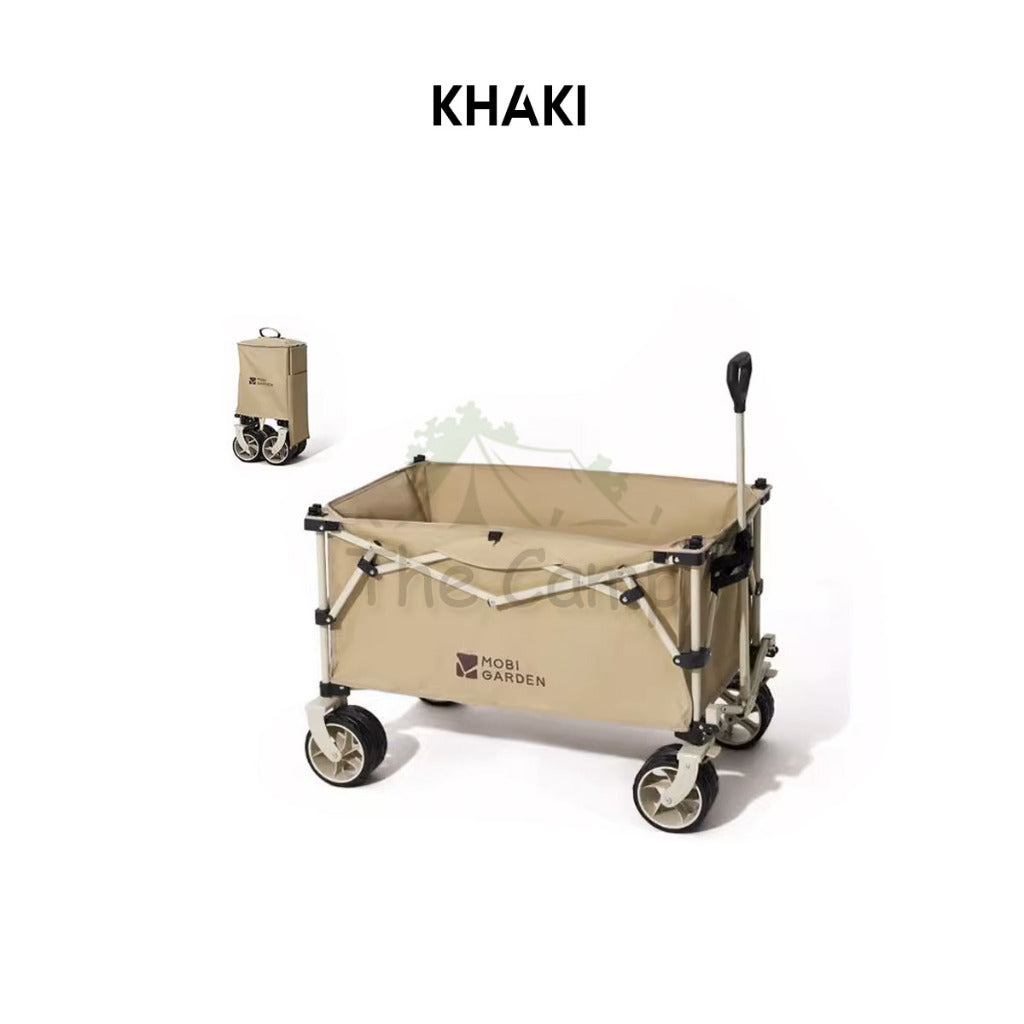 Mobi Garden X200 Trolley Wagon Cart 200L 10cm Thick Wheel 7 Inch Camping Portable Table Top NX23689007