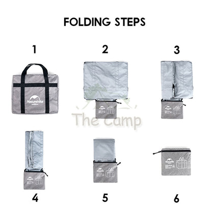 Naturehike Camping Foldable Storage Bag 45L 100L Litre  Lightweight Duffle Travel Luggage Light Hiking Family NH17S021