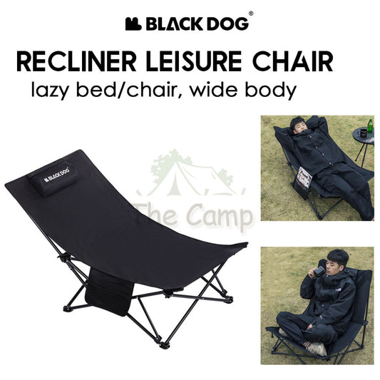Blackdog Camping Recliner Leisure Chair Headrest Lounge Lazy Foldable Lying Sleeping Outdoor Camping CBD2300JJ027