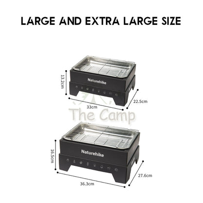 Naturehike Disposable BBQ Grill Stove Set Charcoal BBQ Kit Rack Reusable 2-3 Times Camping Outdoor CNK2300CW012