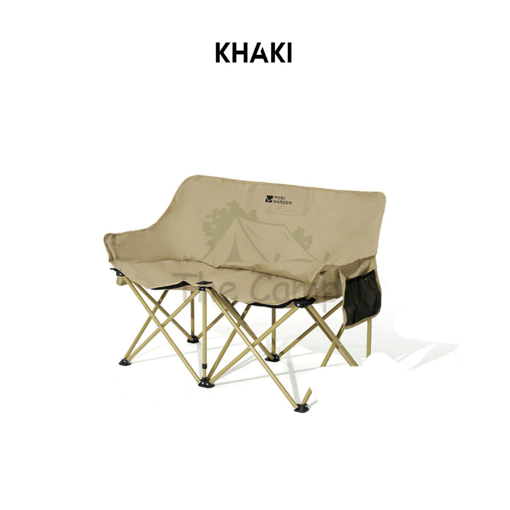 Mobi Garden Foldable Double Chair Love Seat Camping Moon Chair Folding Hiking Tent Nail Peg Flysheet Table NX22665051