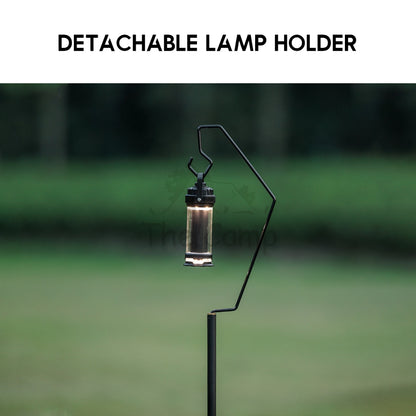Blackdog Adjustable Small Round Table ABS Acrylic Outdoor Camping With Bag Lamp Holder CBD230JJ029 CBD2300JJ028