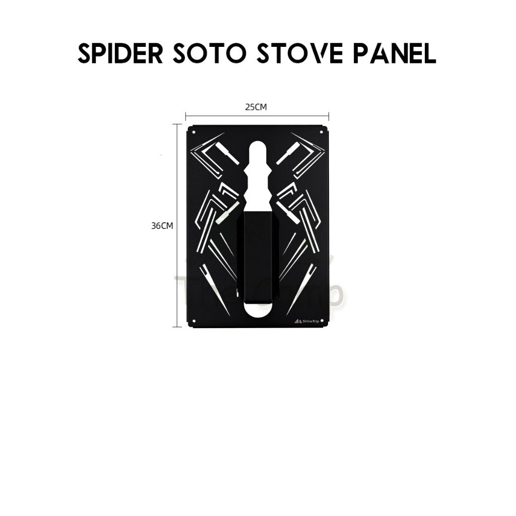 Shinetrip Adjustable Height Tactical Table Joinable Aluminum Alloy IGT Plate Stove Panel Tray Soto Stove