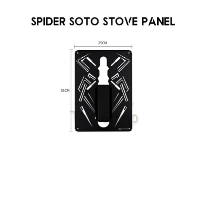 Shinetrip Adjustable Height Tactical Table Joinable Aluminum Alloy IGT Plate Stove Panel Tray Soto Stove