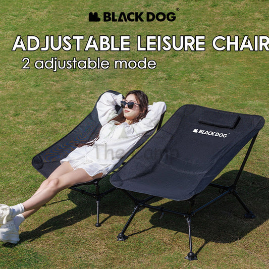 Blackdog Adjustable Leisure Chair Headrest Lounge Lazy Foldable Lying Sleeping Outdoor Camping Recliner CBD2450JJ019