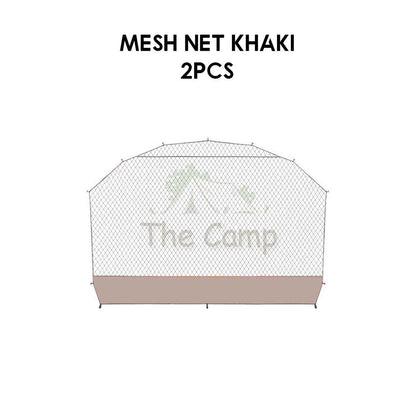Shinetrip Dome Shelter V2 Tarp PU3000 Silver Coated Black Khaki Green Door Cloth Zip Mesh Net Flysheet Tent