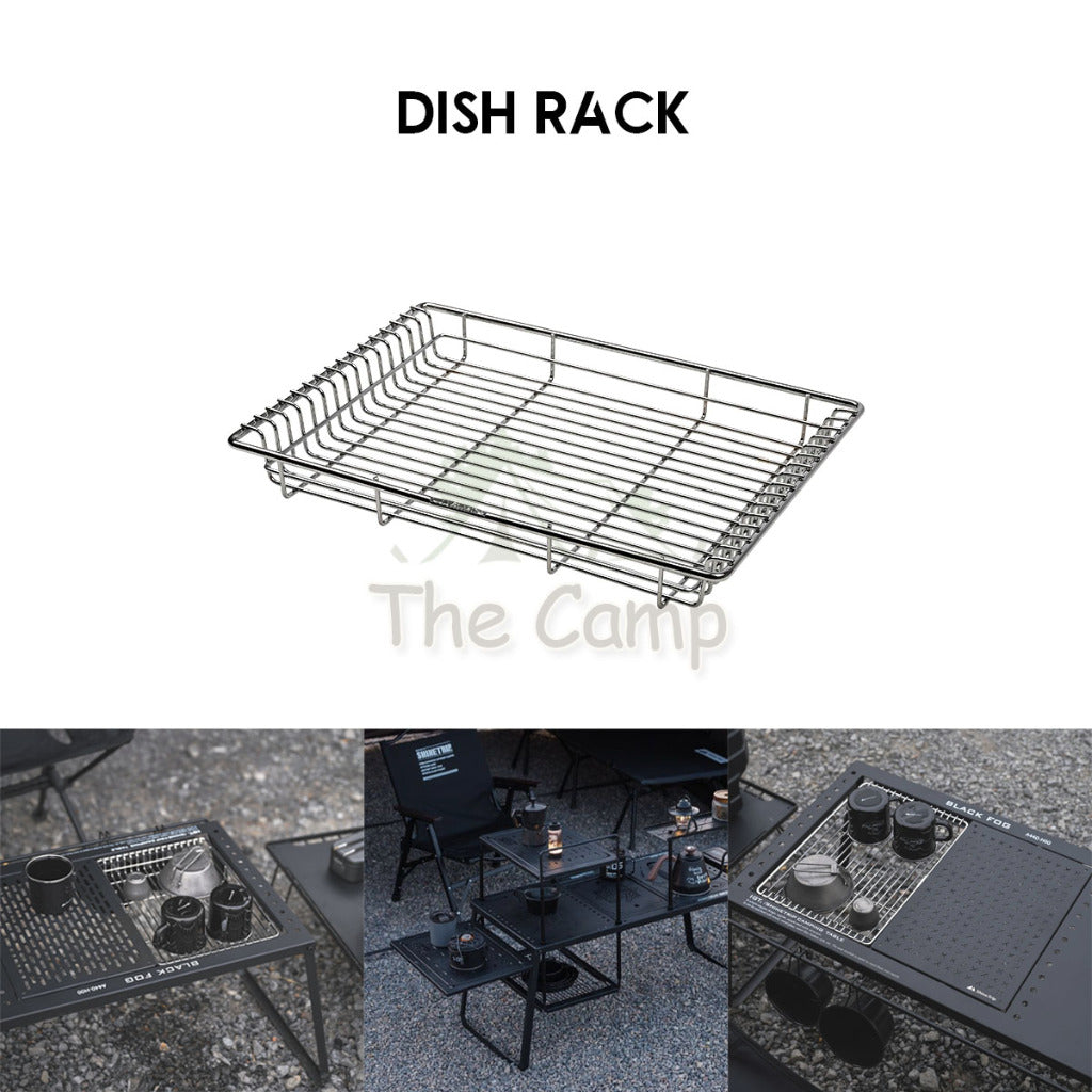 Shinetrip Adjustable Height Tactical Table Joinable Aluminum Alloy IGT Plate Stove Panel Tray Soto Stove