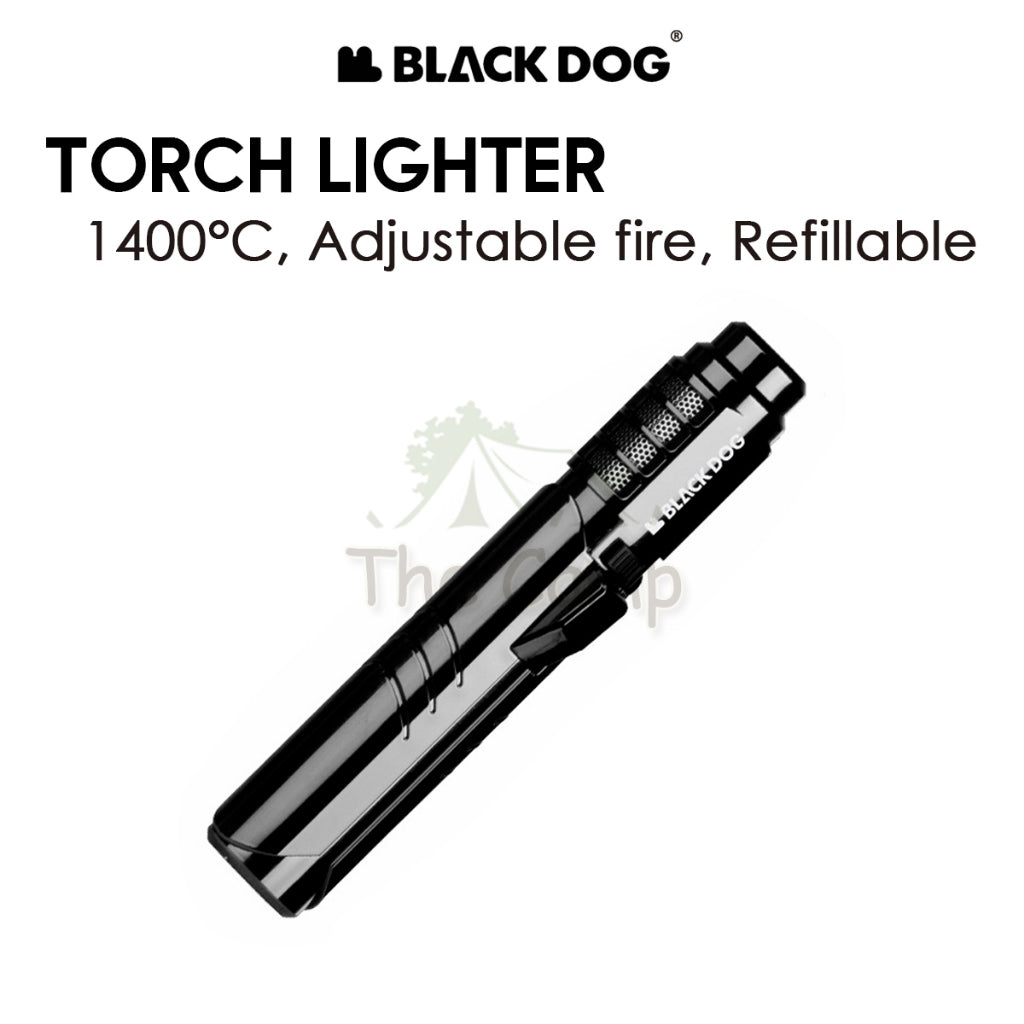 Blackdog Torch Lighter Adjustable Flame Outdoor Camping Jet Fire Pen Blowtorch Solder Refillable Refill CBD2450PJ011