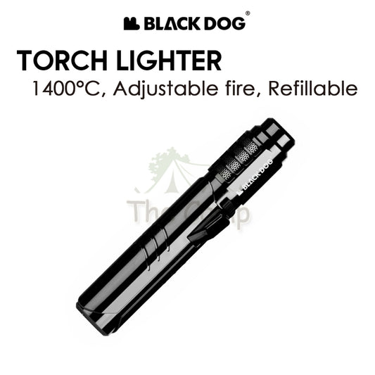 Blackdog Torch Lighter Adjustable Flame Outdoor Camping Jet Fire Pen Blowtorch Solder Refillable Refill CBD2450PJ011