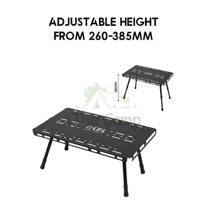 Shinetrip Stool Table for Aluminium Box Set Expandable IGT Storage Box 44L 72L Tactical Case Stool Table Outdoor Camping