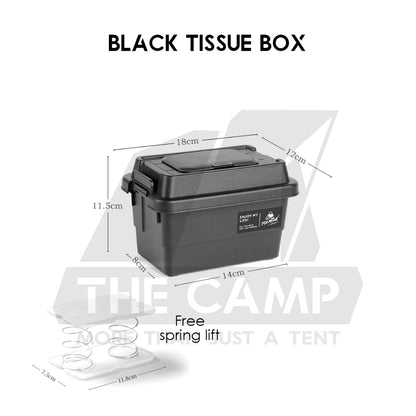 Mini Storage Box For Camping Outdoor Ingredient Tissue Box Condiment Bottle Seasoning Bag Spice Organizer Bekas Botol