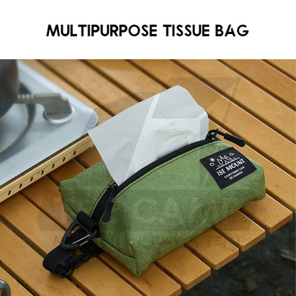 Multipurpose Tissue Bag Outdoor Camping Storage Toiletry Ultilities Beg Pouch Hanging Tool Bag