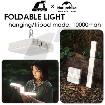 Naturehike Foldable Light Ultra Bright LED Tripod Hanging Outdoor Camping Lamp 10000mah IP54 Waterproof CNK2450ZM011