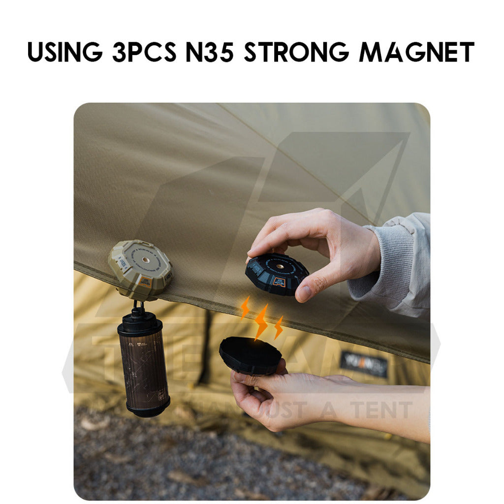 Shinetrip Magnetic Hook Tactical Design Strong Flysheet Tarp Tent Magnet Clip Hanger Light Lamp Pole Tripod Hamburger