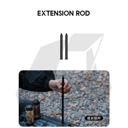 Shinetrip Star Bridge Light Rack Tactical Table Rack for 19 Light 38 Explore Goal Zero Lampu Outdoor Camping Tripod