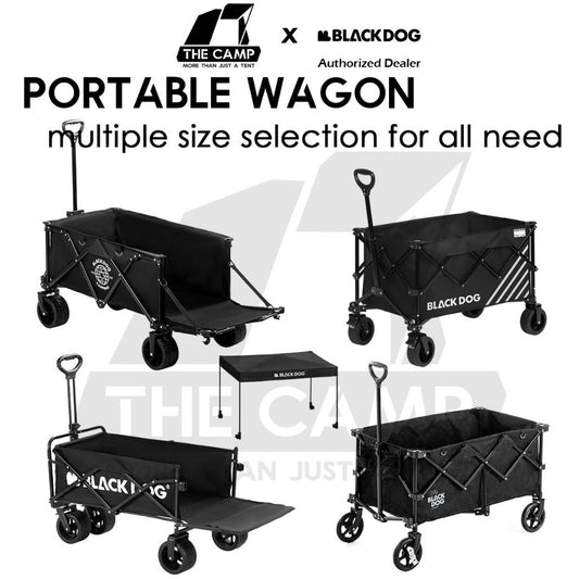 Blackdog Camping Wagon Cart Thickwheel Citywalk 150L 200L 320L 380L 450L Trolley Table Top BD-TC002 CBD2450JJ014