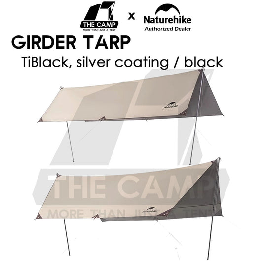 Naturehike Girder Shelter Tarp Flysheet UPF 12500+ PU5000mm Outdoor Camping Canopy Tent Awning Beach Sun Tent NH20TM006