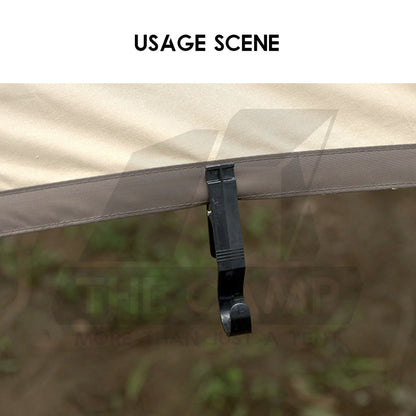 Shinetrip Flysheet Clip Hook Hanger Outdoor Camping Tent Awning Clamp Anti Slip Canopy Clips