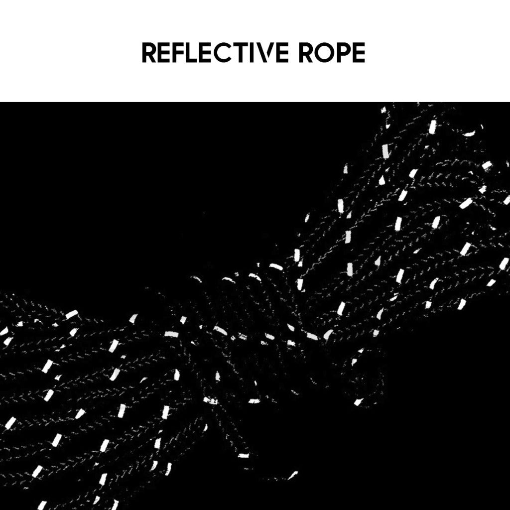 Camping Rope Pulley Adjuster Regulator 4 meter Paracord Outdoor Adjustable Tensioner Reflective Tent Buckle Tali Khemah