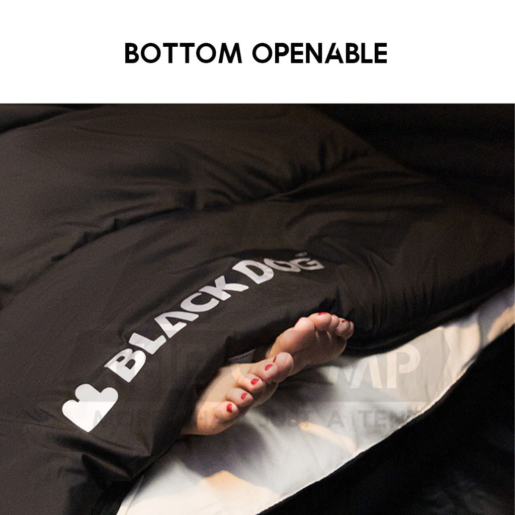 Blackdog Sleeping Bag Envelope Portable Ultralight Double Joinable Outdoor Camping Mattress Bed Comforter CBD2450WS048