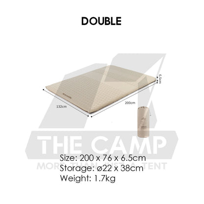 Naturehike Sponge Bed 6.5cm Mattress Auto Inflate Inflatable Pad Tilam YuGu C6.5 CNK2300WS012