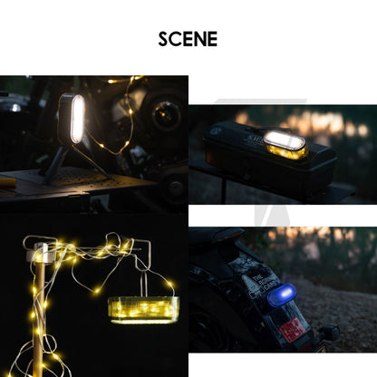 Wellhike SWS Oval Fairy Light Roller Fast Pull Multipurpose LED String Lamp Outdoor Camping USB Battery Weatherproof