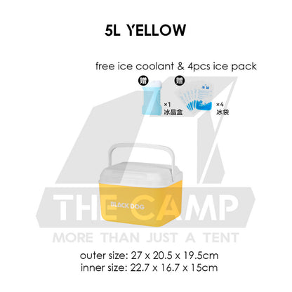 Blackdog Portable Cooler Box Ice Box 5L 13L 17L 25L 26L Camping Outdoor Picnic Food Storage Box Freezer CBD2450CF013