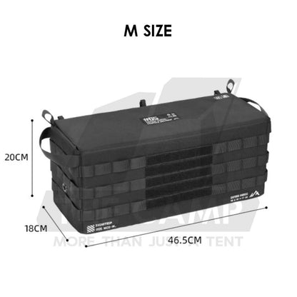 Shinetrip Tactical Storage Bag XS S M Size Outdoor Camping Molle System Kermit Chair Side Pouch Cup Holder