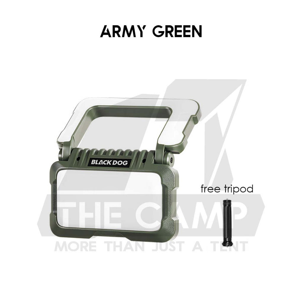 Blackdog Dual Side Foldable Light with Tripod Outdoor Camping Hanging LED Floodlight Latern Lampu CBD2550ZM033