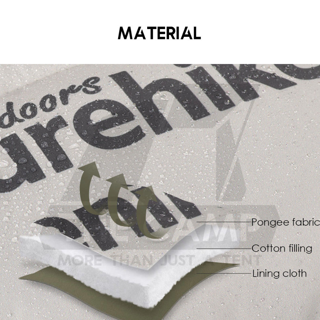 Naturehike Double Sleeping Bag With Pillow 2 Person Outdoor Camping Cotton Travel Portable Envelope NH21MSD06