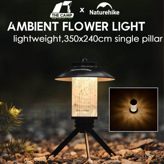 Naturehike Ambient Flower Light 4500mah Outdoor Camping Atmosphere Lantern Lamp CNK2300DQ012