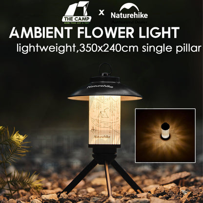 Naturehike Ambient Flower Light 4500mah Outdoor Camping Atmosphere Lantern Lamp CNK2300DQ012