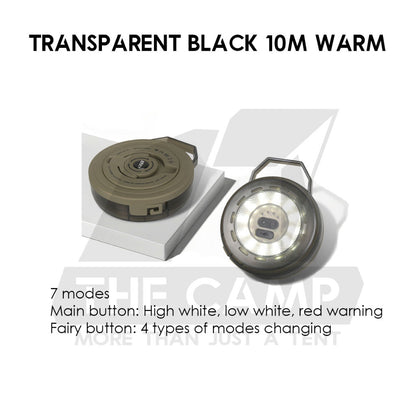 Blackdog LED Roller Fairy Light Fast Pull Bulb Ball String 10m Outdoor Camping Wedding Decoration CBD2450ZM017
